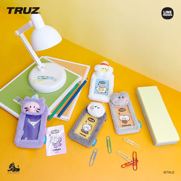 Qoo10] ライン・フレンズ TRUZ minini フォトカードホル