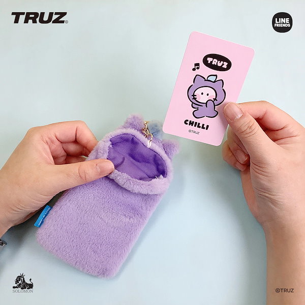 Qoo10] ライン・フレンズ TRUZ minini フォトカードホル