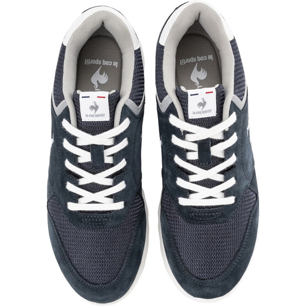 ルコック Le coq sportif ラ セーヌ ワイド LA SEINE II WIDE ネイビー ホワイト カジュアル シューズ QL3VJC04NW-F mdprevattcaulkingandwaterproofing.com