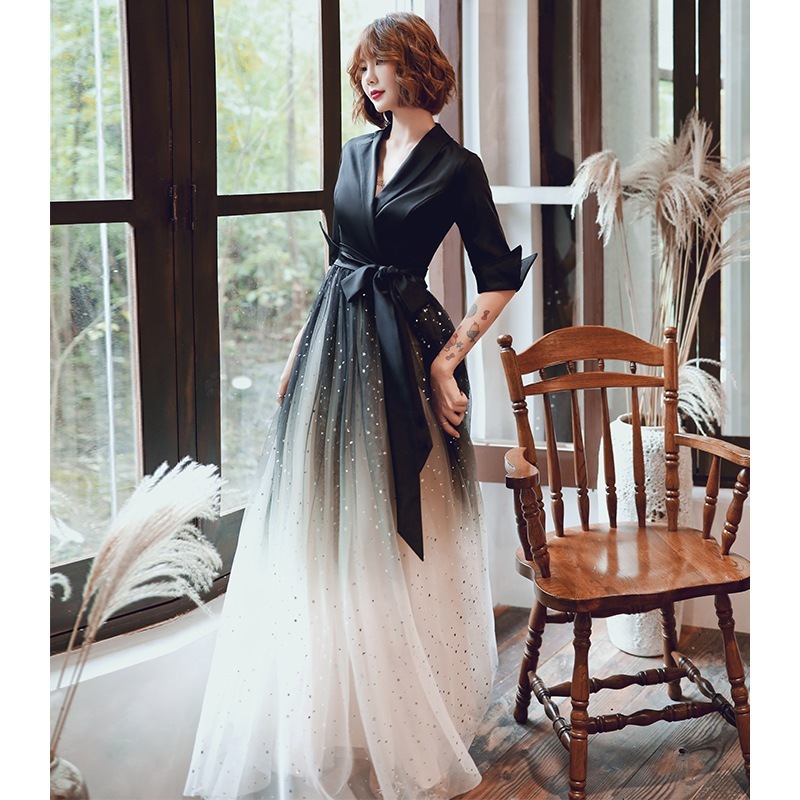 2025新品追加パーティドレス グラデーション ワンピース 韓国ファッション ロングドレス 結婚式 誕生日 演奏会 花嫁 司会 上品 2025新品追加パーティドレス グラデーション ワンピース 韓国ファッション ロングドレス 結婚式 誕生日 演奏会 花嫁 司会 上品