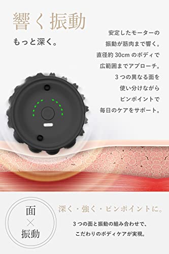 LIworld BODYREX 筋膜リリースローラー 電動 フォームローラー ストレッチ 筋膜ローラー 肩 首 腰 足 腕 太もも 父の日 母の日 ギフト プレゼント