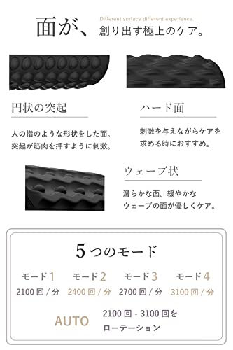 LIworld BODYREX 筋膜リリースローラー 電動 フォームローラー ストレッチ 筋膜ローラー 肩 首 腰 足 腕 太もも 父の日 母の日 ギフト プレゼント