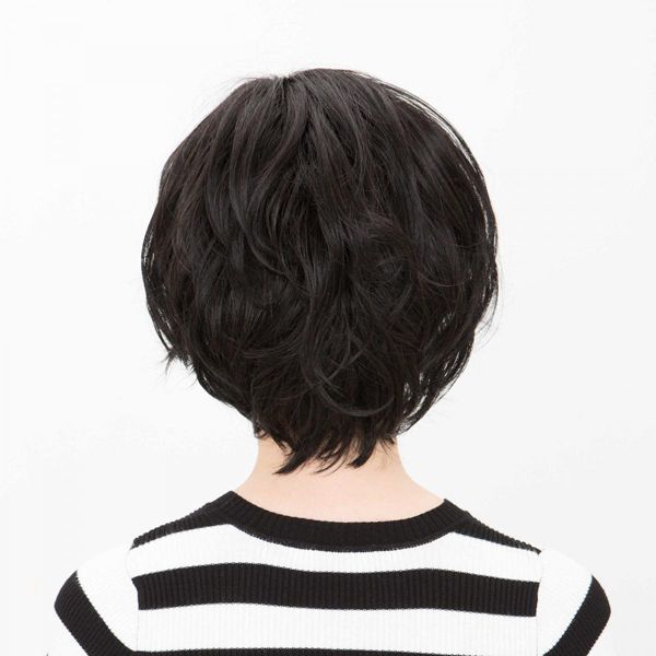 ラパンドアール 1089 ソフトカールボブ(スタンダードブラック) (送料無料) Lapin d o