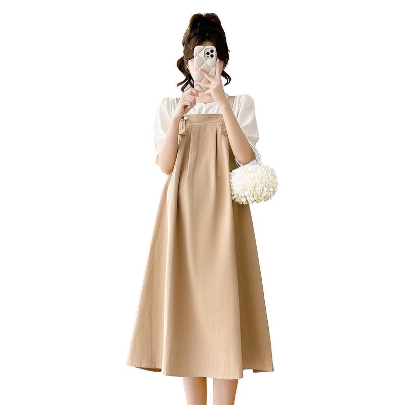 マタニティ服2点セット マタニティワンピース 体型カバーワンピ