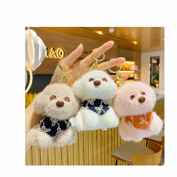 未使用　genten ゲンテン　トイプードル　犬キーホルダー　バックチャーム 未使用 genten ゲンテン トイプードル 犬キーホルダー バック