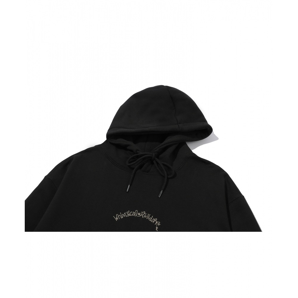 CPGN STUDIO メリーホリデーエンブロイダリーパーカーブラック CPGN STUDIO メリーホリデーエンブロイダリーパーカーブラック