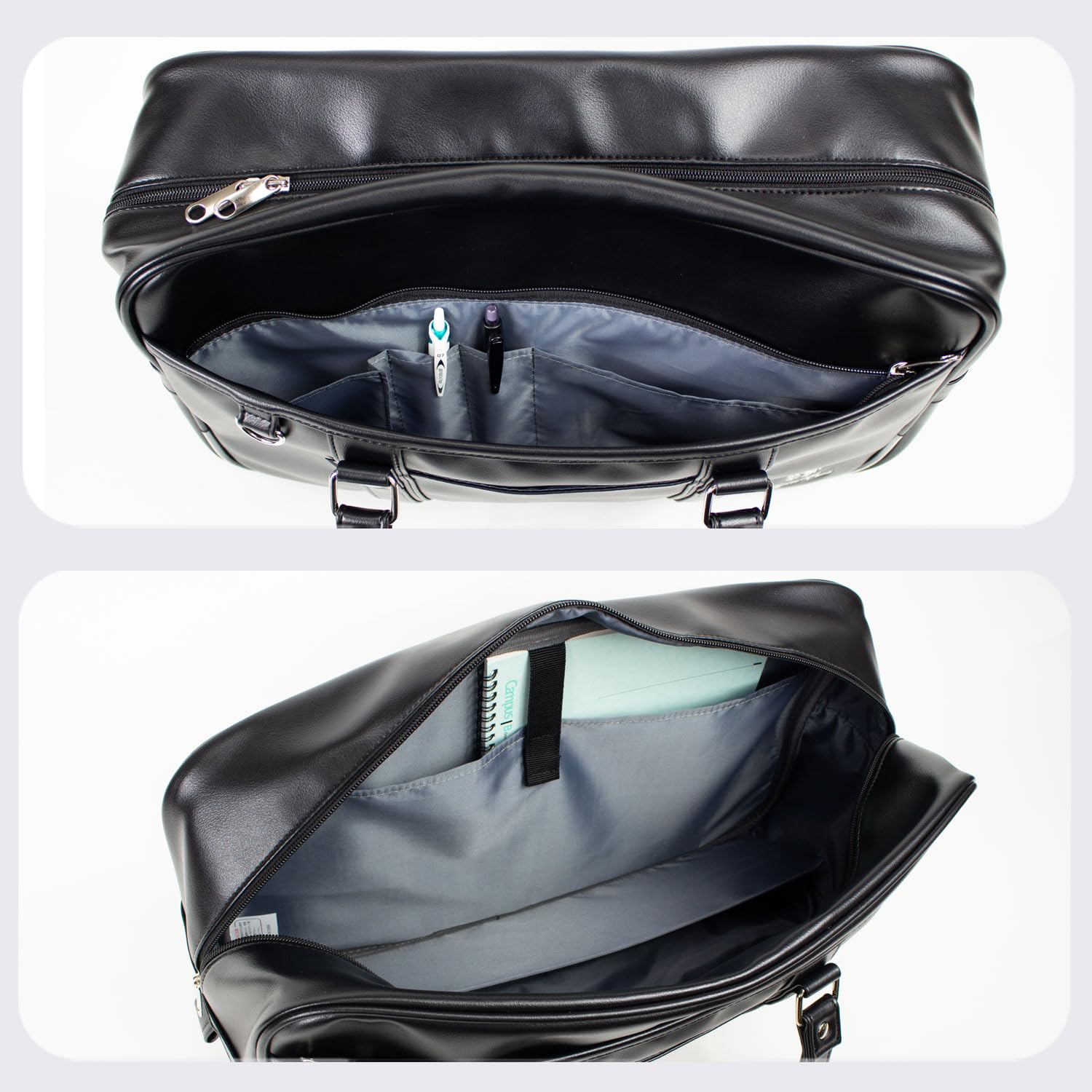 ル・グランフィール LE GRANFILE 合皮 スクールバッグ ロゴ 刺繍 通学用 高校生 (茶色) ル・グランフィール LE GRANFILE 合皮 スクールバッグ ロゴ 刺繍 通学用 高校生 (茶色)