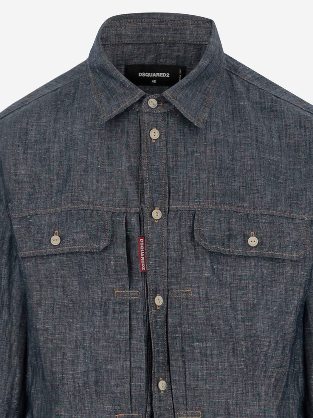 S74DM0896D30012470 ブルー 春夏2025 シャツ メンズ ia S74DM0896D30012470 ブルー 春夏2025 シャツ メンズ ia