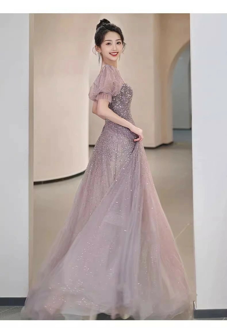 「超お得」高級感 エレガント 上品 きれいめ ウェディングドレス 花嫁ドレス 結婚式 ロングドレス 着痩せ 礼服 司会 イブニングドレス 司会 上品 きれいめ フランス風 着痩せ 音楽会 お呼ばれ 忘