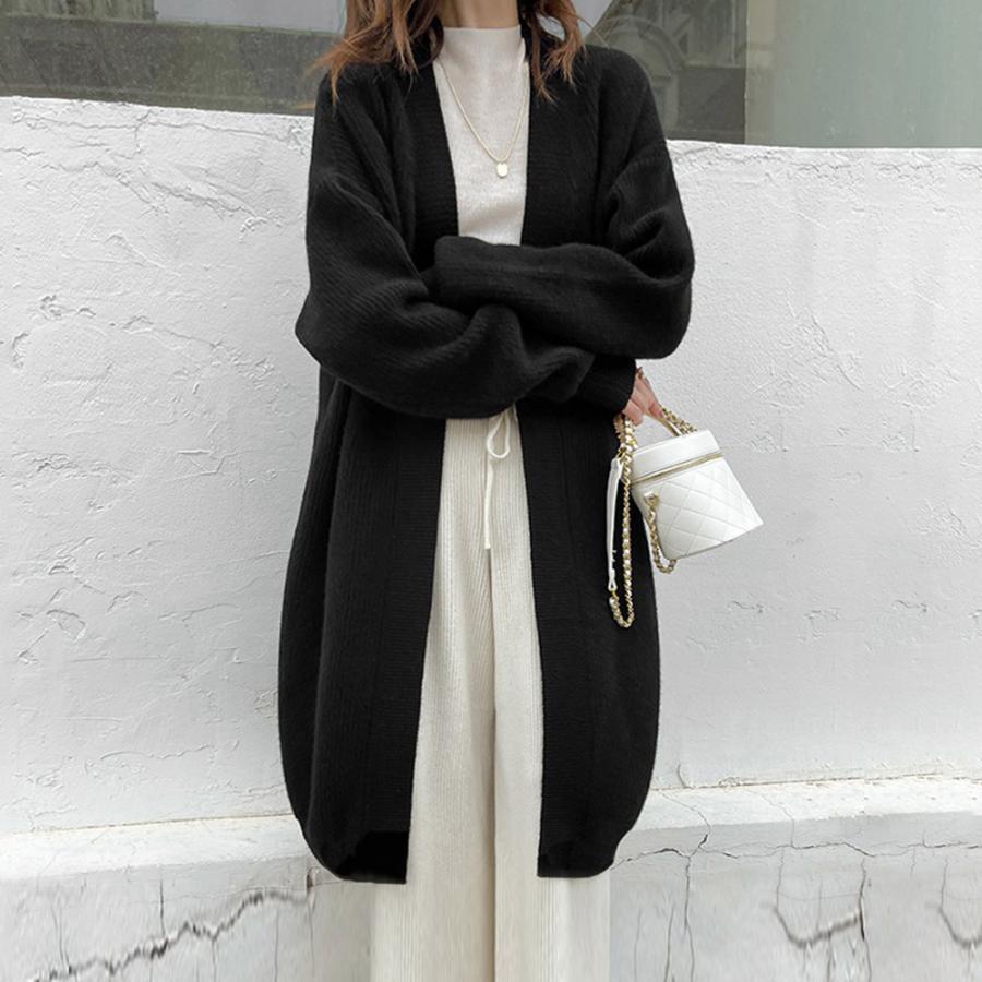 ロング ニットカーディガンレディース秋冬 ロング ニットカーディガンレディース秋冬