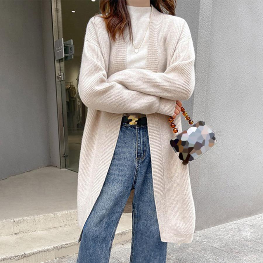 ロング ニットカーディガンレディース秋冬 ロング ニットカーディガンレディース秋冬