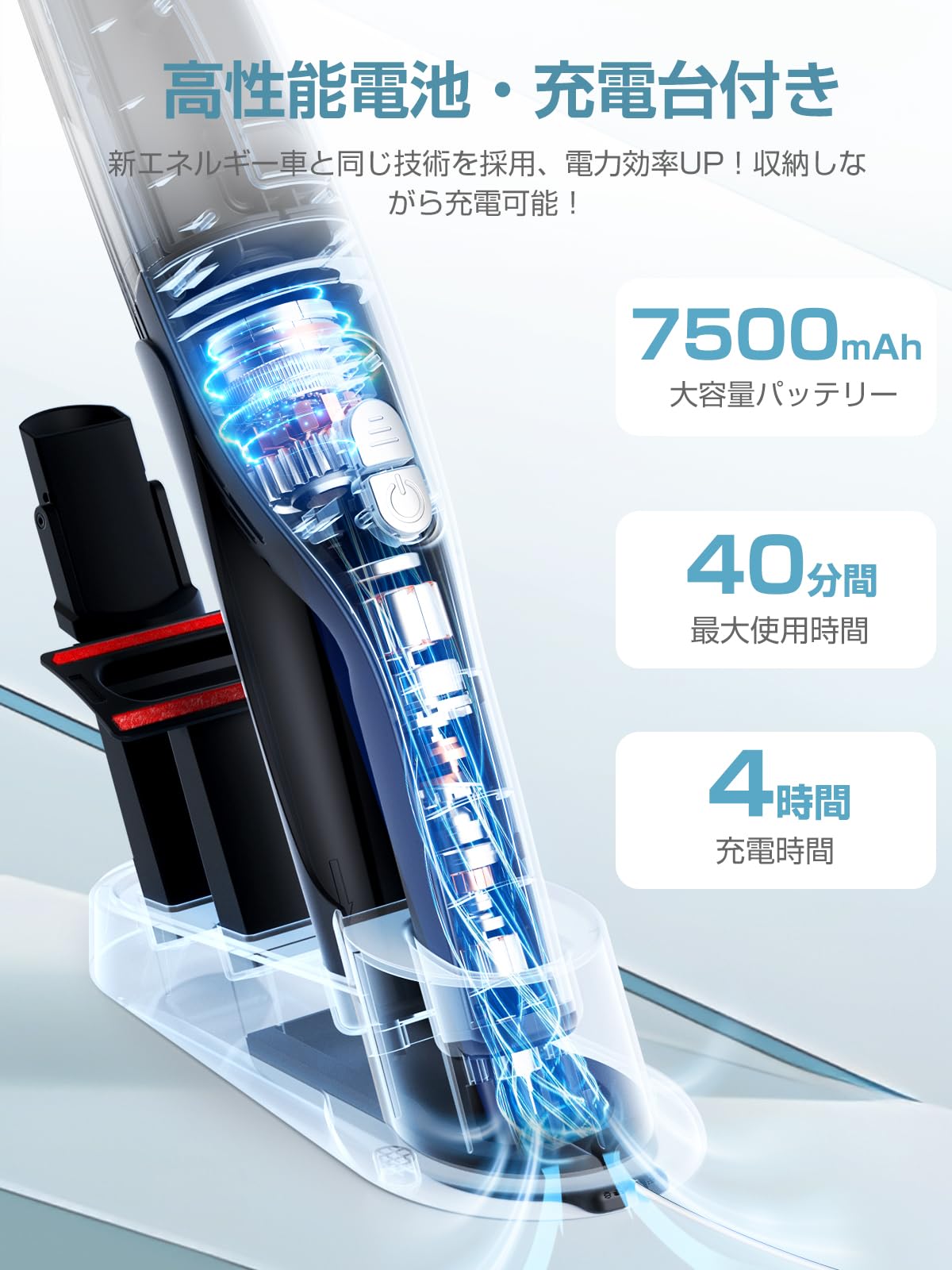 掃除機 コードレス 【2024新登場】ハンディ掃除機 超軽量 12000pa超強力吸引 スティックク リーナー ハンディvacuum cleaner cordless 電気掃除機 そうじき 電気掃除機