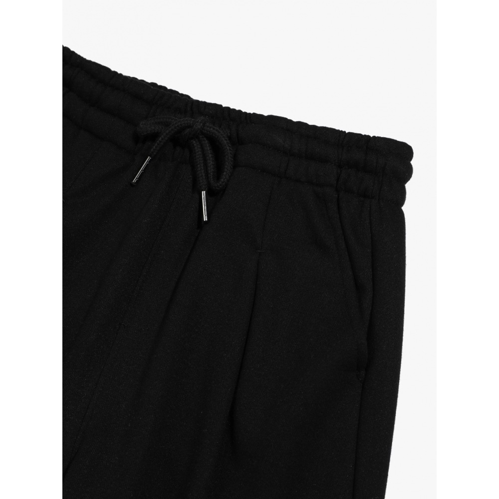 ロッシーロウ ワイドピンタックパンツ ブラック