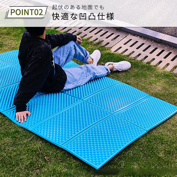 キャンプ マット アウトドアマット レジャーマット 片側アルミ加工 車中泊 折りたたみ グッズ 厚手 安い 冬 アルミ 軽量 防水 おしゃれ