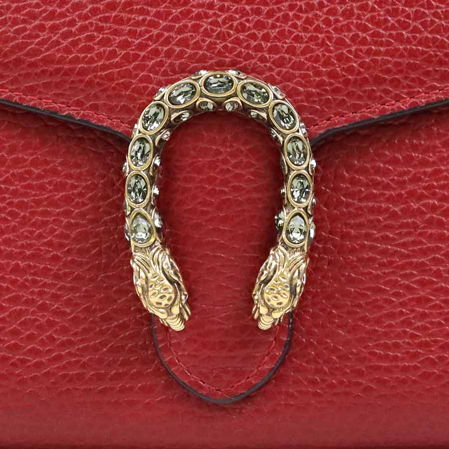 グッチ GUCCI チェーンウォレット ディオニュソス レザー レッド レディース 401231 r10587a グッチ GUCCI チェーンウォレット ディオニュソス レザー レッド レディース 401231 r10587a