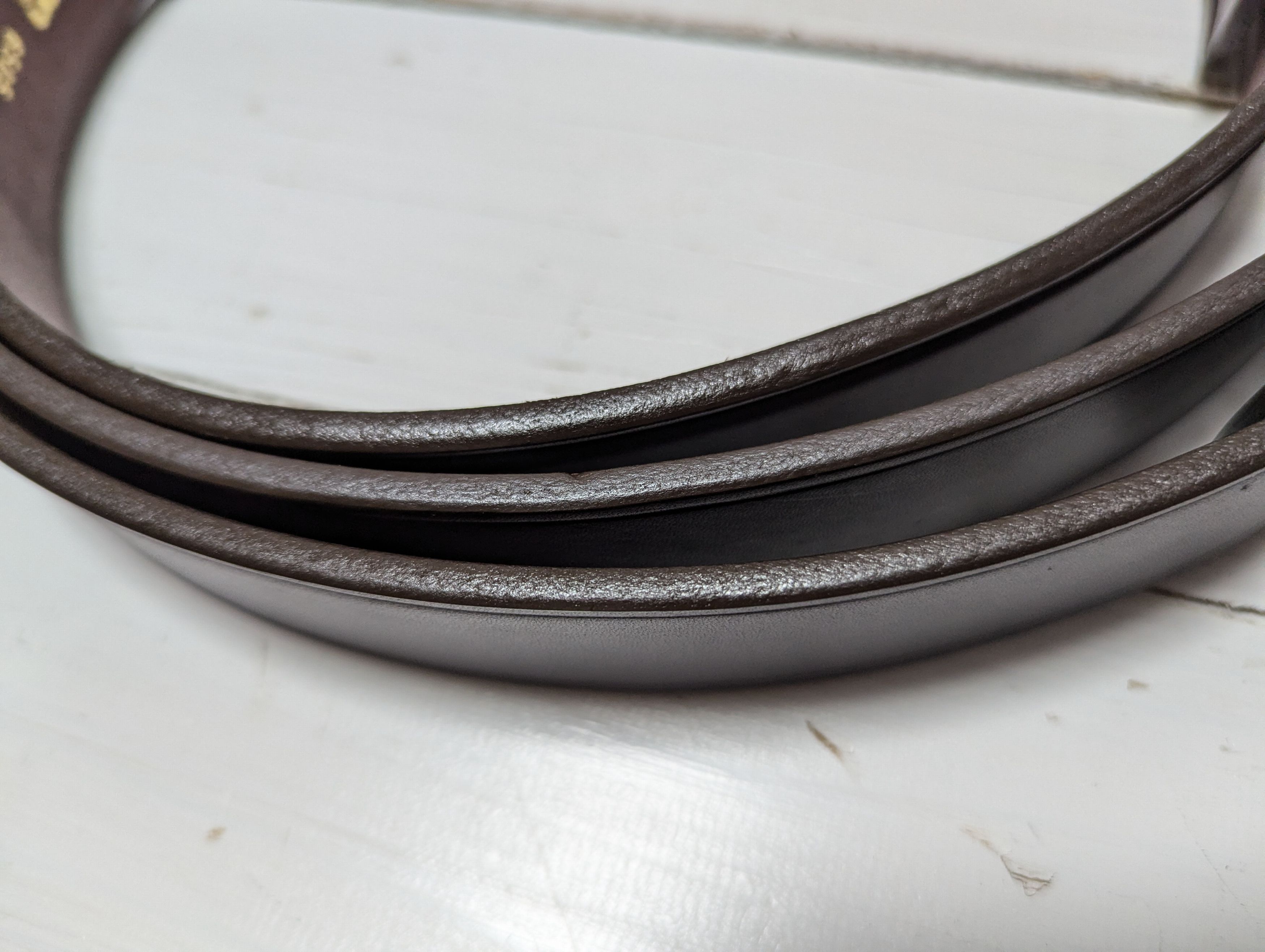 ボストンレザー アメリカ製 本革製 レザー ベルト 茶 ブラウン メンズ BOSTON LEATHER BELT BROWN 006