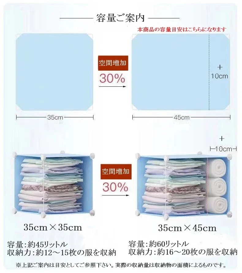 【1つ買うと1つ無料】【メガ割 】ラッキーボックス 収納家具組立式チェストタンス衣装ケースラック組立簡単アレンジ自由捨てる際は燃えないゴミへインテリ