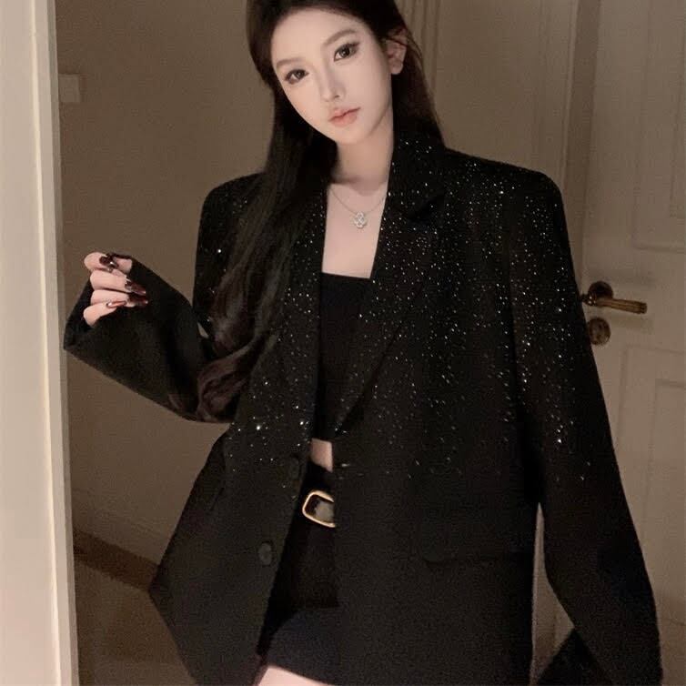 アウター ジャケット スーツジャケット レディース 長袖 襟付き ボタン 前開き キラキラ ポケット ルーズ ゆったり かわいい 大人可愛い 大人かっこいい 大人女子 オトナ 大人 おしゃれ お洒落 アウター ジャケット スーツジャケット レディース 長袖 襟付き ボタン 前開き キラキラ ポケット ルーズ ゆったり かわいい 大人可愛い 大人かっこいい 大人女子 オトナ 大人 おしゃれ お洒落
