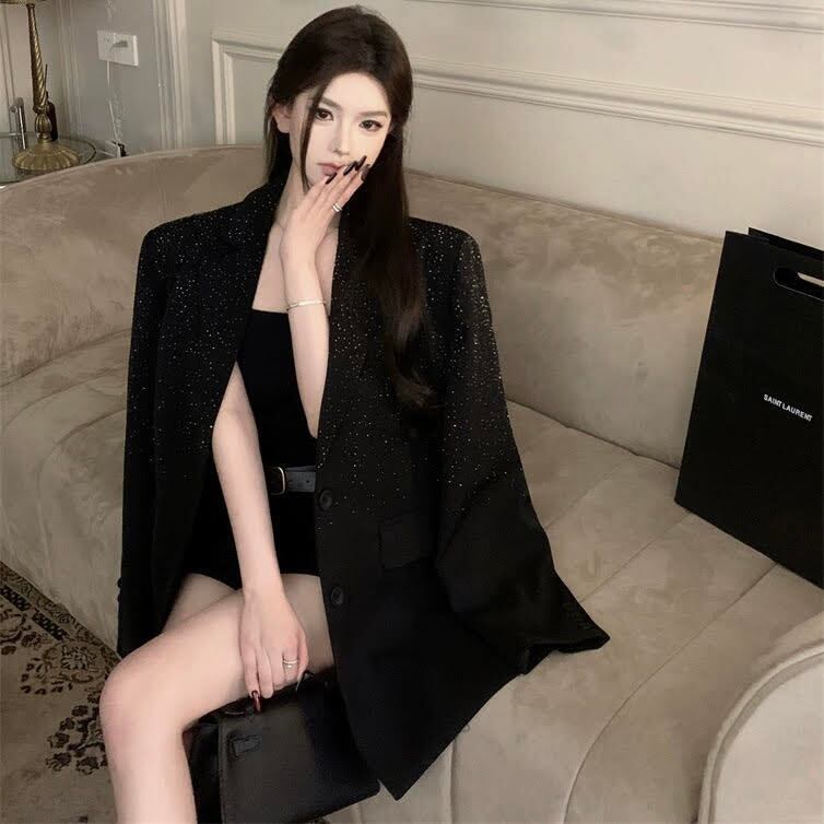 アウター ジャケット スーツジャケット レディース 長袖 襟付き ボタン 前開き キラキラ ポケット ルーズ ゆったり かわいい 大人可愛い 大人かっこいい 大人女子 オトナ 大人 おしゃれ お洒落 アウター ジャケット スーツジャケット レディース 長袖 襟付き ボタン 前開き キラキラ ポケット ルーズ ゆったり かわいい 大人可愛い 大人かっこいい 大人女子 オトナ 大人 おしゃれ お洒落