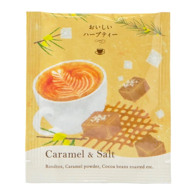 おいしいハーブティー キャラメル&ソルト ティーバッグ 30ヶ入り 5袋セット おいしいハーブティー キャラメル&ソルト ティーバッグ 30ヶ入り 5袋セット