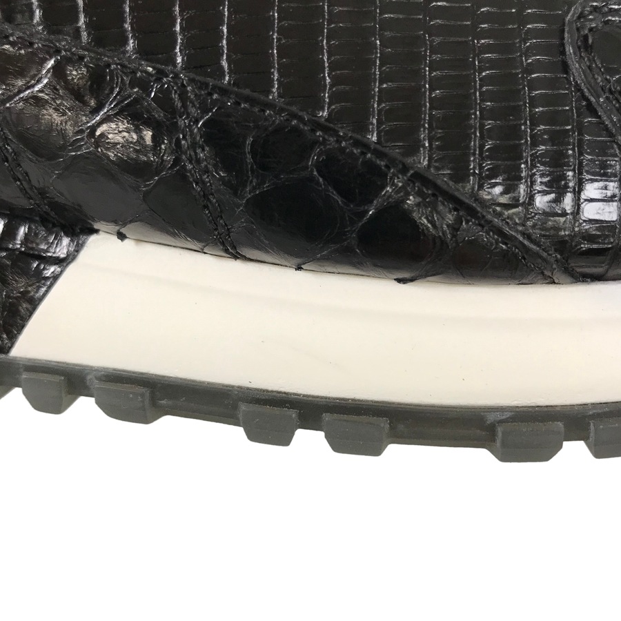 ランアウェイ ライン メンズ スニーカー kkd【中古】