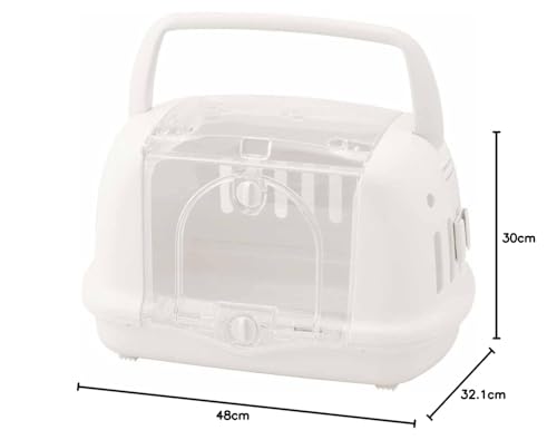 アイリスオーヤマ 犬 猫 キャリー ペットハウス&キャリー 中が見える P-HC480 アイボリー アイリスオーヤマ 犬 猫 キャリー ペットハウス&キャリー 中が見える P-HC480 アイボリー