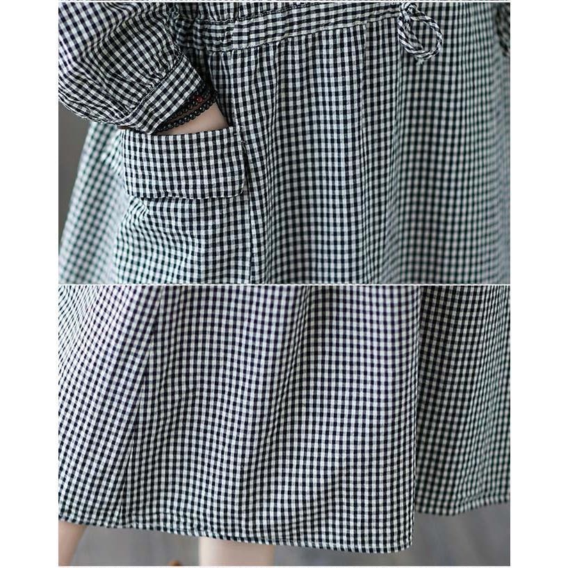 春 夏 ロングワンピ 長袖 チェック柄 シャツワンピース レディース 長袖ワンピース ゆったり ワンピース ウエスト調節可 チェック柄ワンピース 通勤 春 夏 ロングワンピ 長袖 チェック柄 シャツワンピース レディース 長袖ワンピース ゆったり ワンピース ウエスト調節可 チェック柄ワンピース 通勤