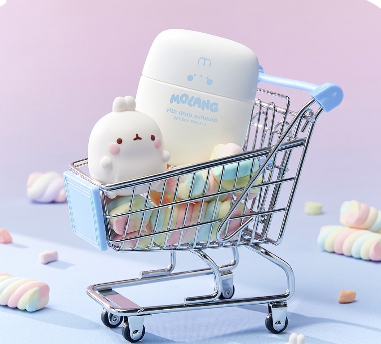 Molang Vita Drop サンリキッドサンスクリーンSPF50+PA++++50ml(+Molang パウチ) Molang Vita Drop サンリキッドサンスクリーンSPF50+PA++++50ml(+Molang パウチ)