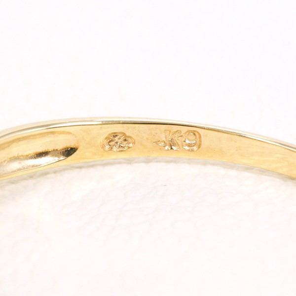 K9YG リング 指輪 11.5号 ダイヤ 総重量約0.8g ジュエリー 中古 K9YG リング 指輪 11.5号 ダイヤ 総重量約0.8g ジュエリー 中古
