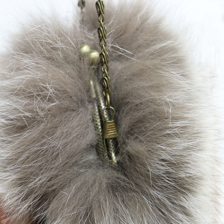 バッグ レディース フォックス ファー ポーチ グレー 2way がま口 チェーンバッグ パーティーバッグ ハンドバッグ ミニバッグ 送料無料 ギフト プレゼント バッグ レディース フォックス ファー ポーチ グレー 2way がま口 チェーンバッグ パーティーバッグ ハンドバッグ ミニバッグ 送料無料 ギフト プレゼント