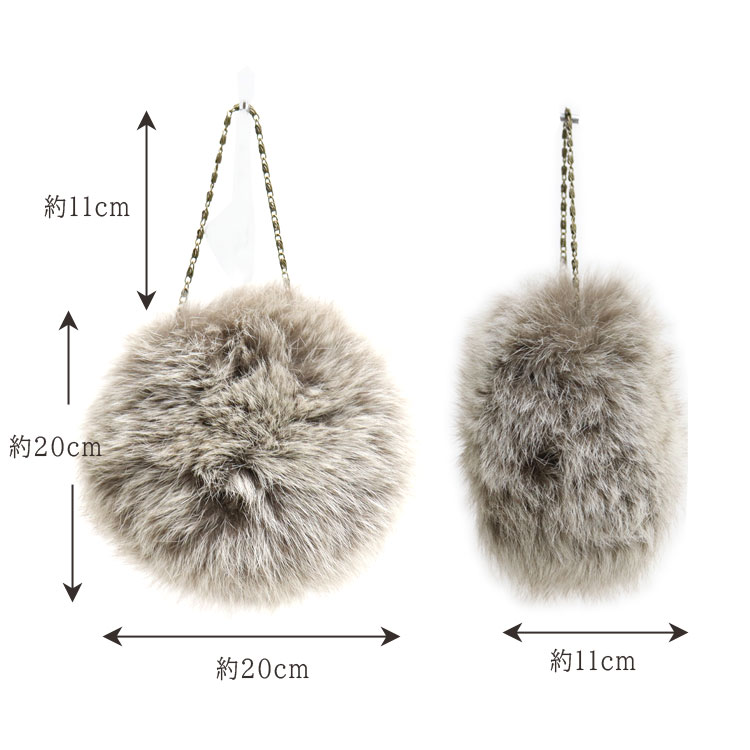 バッグ レディース フォックス ファー ポーチ グレー 2way がま口 チェーンバッグ パーティーバッグ ハンドバッグ ミニバッグ 送料無料 ギフト プレゼント バッグ レディース フォックス ファー ポーチ グレー 2way がま口 チェーンバッグ パーティーバッグ ハンドバッグ ミニバッグ 送料無料 ギフト プレゼント