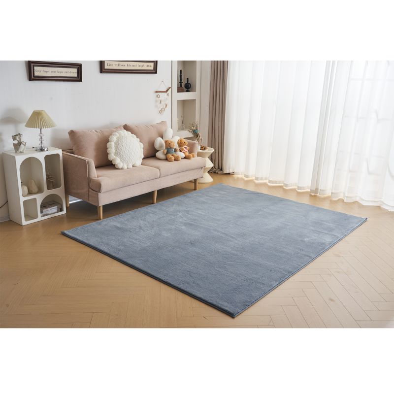 ラグ カシミヤ 洗える 北欧 ダウンリンク 200x200cm 超高密度織 約225万本/m2 カーペット 滑り止め ふかふか 洗える 角型 絨毯 床暖房 ホットカーペット おしゃれ 防カビ 防ダニ