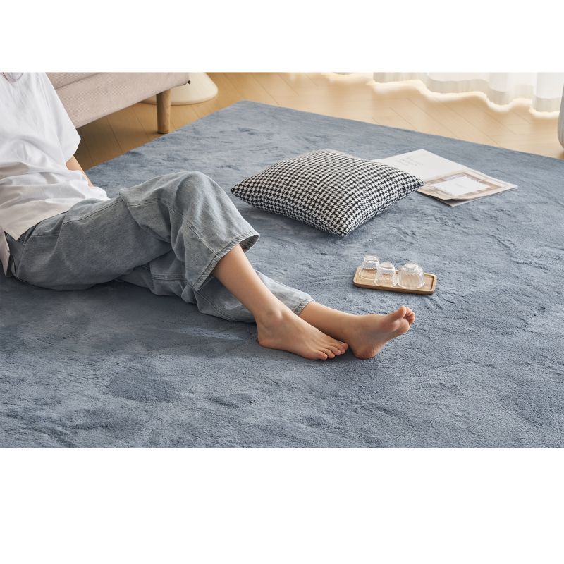 ラグ カシミヤ 洗える 北欧 ダウンリンク 200x200cm 超高密度織 約225万本/m2 カーペット 滑り止め ふかふか 洗える 角型 絨毯 床暖房 ホットカーペット おしゃれ 防カビ 防ダニ