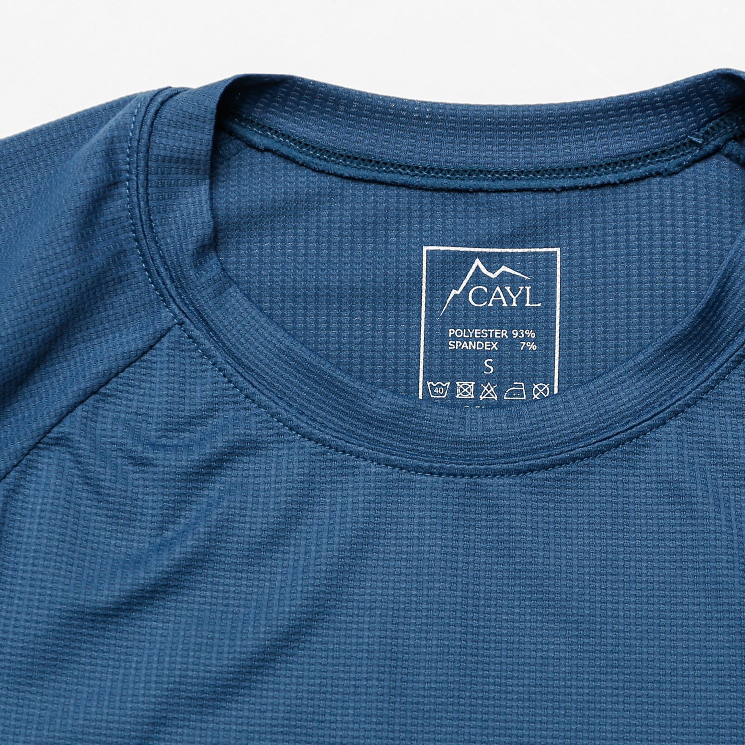 【CAYL】 25SS LOGO AIR SHORT SLEEVE : DARK BLUE