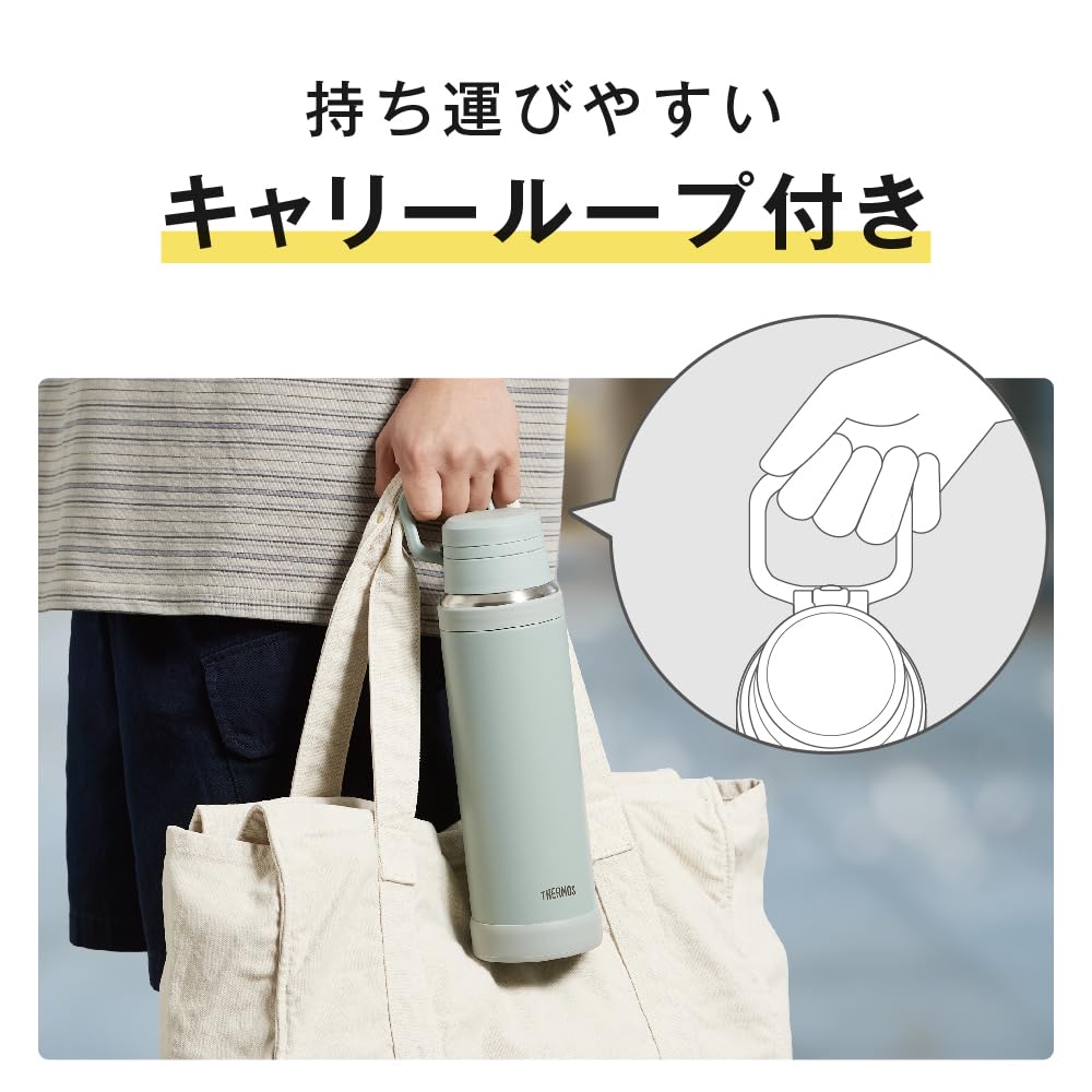 【ハンドル付き・保温保冷・食洗機対応】 サーモス 水筒 真空断熱ケータイマグ 1.5L チャコール 持ち運びに便利なキャリーループ スムーズに飲めるフルイドテック構造 JOY-1500 CHL 【ハンドル付き・保温保冷・食洗機対応】 サーモス 水筒 真空断熱ケータイマグ 1.5L チャコール 持ち運びに便利なキャリーループ スムーズに飲めるフルイドテック構造 JOY-1500 CHL