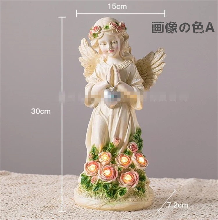 早い者勝ち 装飾置物 天使 光る 大人気 太陽エネルギー 天使 キューピッド 旅行記念 誕生日プレゼント 樹脂 工芸品 景観 庭 庭園 レトロ 早い者勝ち 装飾置物 天使 光る 大人気 太陽エネルギー 天使 キューピッド 旅行記念 誕生日プレゼント 樹脂 工芸品 景観 庭 庭園 レトロ