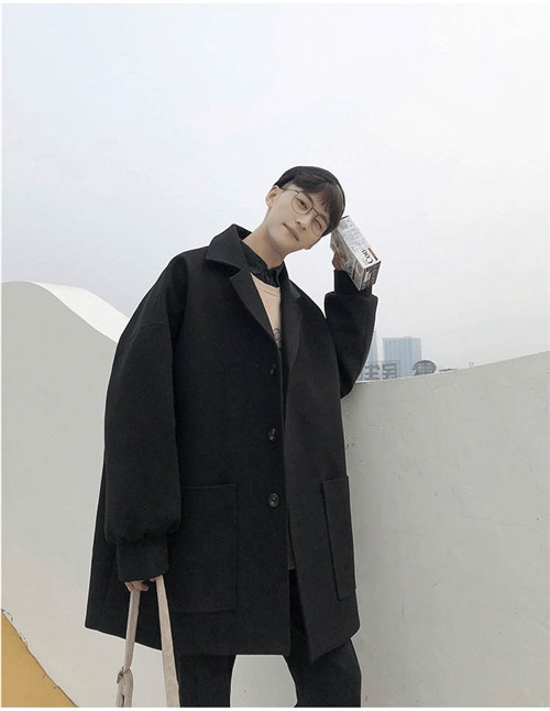秋服 通勤 秋 スリム 防寒服 メンズ 無地 冬服 細身 コートメンズ　トレンチコート ビジネスコート シンプル 暖かい チェスターコート あったか ミモレ丈 ステンカラーコート ウール 5colo