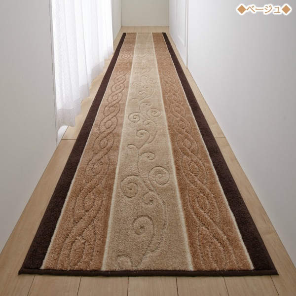 廊下 マット 廊下敷きマット 65cm700cm ステラ 日本製 トルコ製生地使用 滑り止め