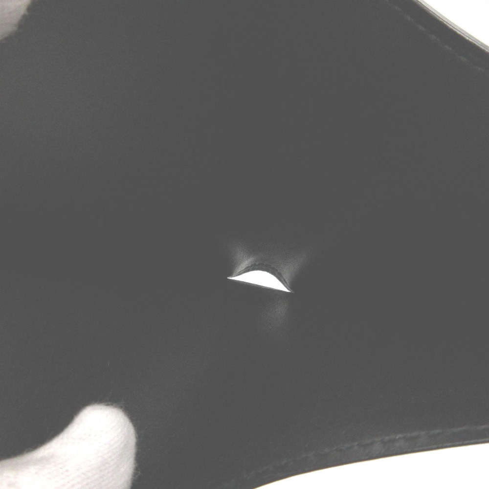 新品同様 札入れ 二つ折り財布 レザー/レザー ブラック 0905【中古】 ユニセックス 新品同様 札入れ 二つ折り財布 レザー/レザー ブラック 0905【中古】 ユニセックス