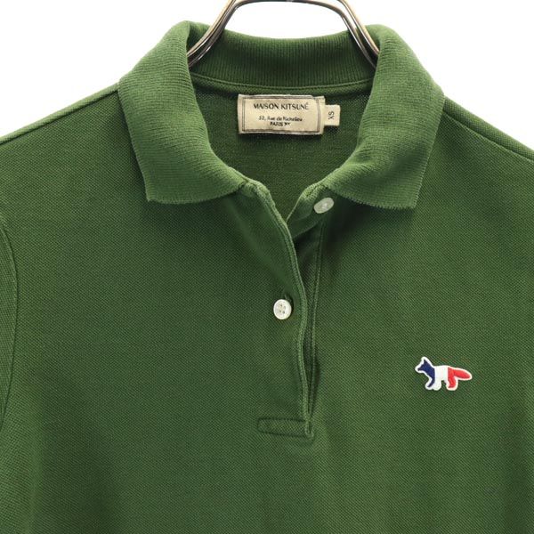 半袖 ポロシャツ XS グリーン レディース 半袖 ポロシャツ XS グリーン レディース