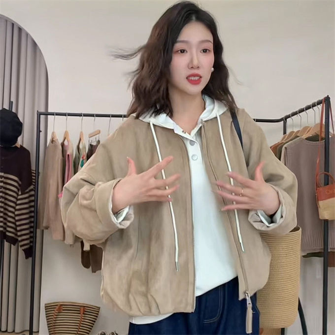 ジャケット レディース 長袖 ジップアップ ショート丈 ノーカラー 無地 スエード調 アウター 上着 羽織り フォーマル 細見え 着瘦せ 通勤 きれいめ カジュアル 着回し おしゃれ オフィス 韓国フ ジャケット レディース 長袖 ジップアップ ショート丈 ノーカラー 無地 スエード調 アウター 上着 羽織り フォーマル 細見え 着瘦せ 通勤 きれいめ カジュアル 着回し おしゃれ オフィス 韓国フ