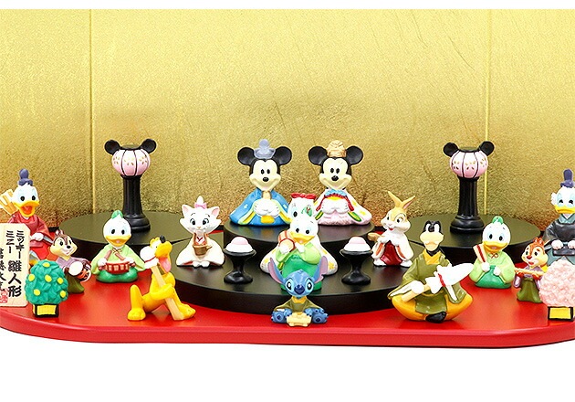 ディズニーキャラクター雛人形 雛人形 ひな人形】【お雛さま】【キャラクター おひなさま】ディズニー
