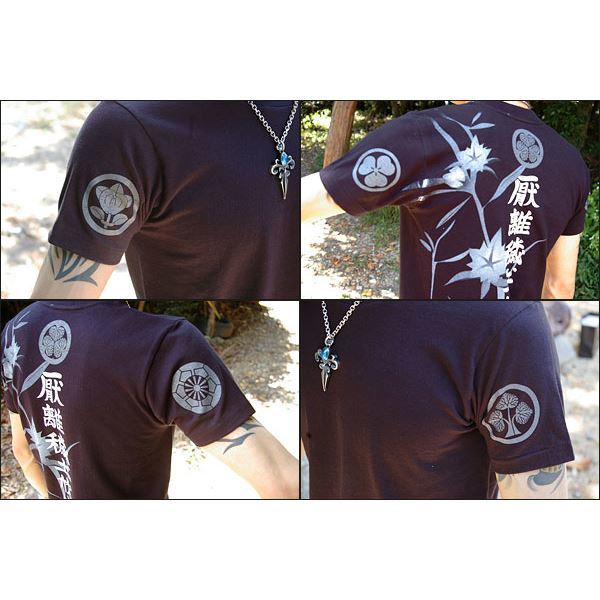 徳川家康/四天王 Tシャツ 楽 XSサイズ 黒