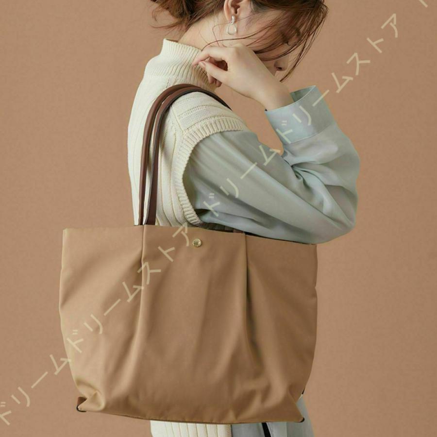 トートバッグ ポリエステル 自立する レディース マグネットボタン 布 内袋付き 大容量 ハンドバッグ A4サイズ対応 本革ハンドル 軽量 おしゃれ トートバッグ ポリエステル 自立する レディース マグネットボタン 布 内袋付き 大容量 ハンドバッグ A4サイズ対応 本革ハンドル 軽量 おしゃれ