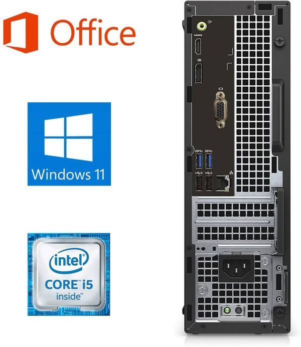 DELL 3040 Windows11 Core i5 大容量メモリー:8GB 大容量SSD:256