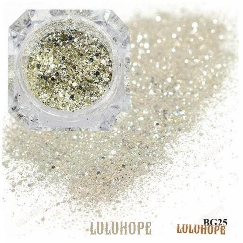 ギャラクシーグリッター ネイル セルフネイル ジェル ジェルネイル 箔 銀箔 微粒子 アートパーツ グリッター ラメ ネイルナゲット ネイルアート パウダー