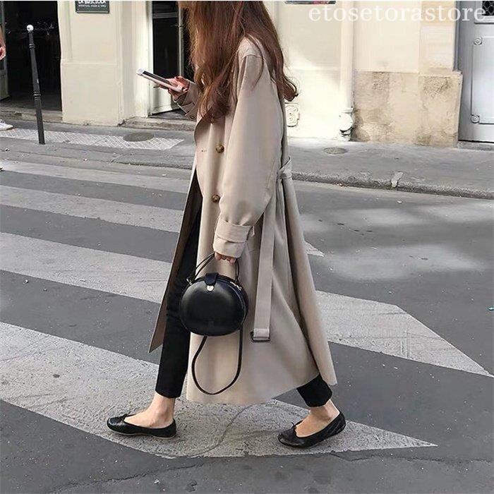 大人の魅力 スプリングコート トレンチコート レディース 秋服 春 ロング Aライン ベルト付き オシャレ 着痩せ アウター 韓国風 通勤 オシャレ 大人の魅力 スプリングコート トレンチコート レディース 秋服 春 ロング Aライン ベルト付き オシャレ 着痩せ アウター 韓国風 通勤 オシャレ