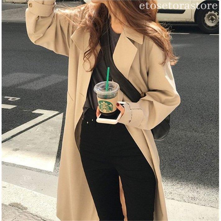 大人の魅力 スプリングコート トレンチコート レディース 秋服 春 ロング Aライン ベルト付き オシャレ 着痩せ アウター 韓国風 通勤 オシャレ 大人の魅力 スプリングコート トレンチコート レディース 秋服 春 ロング Aライン ベルト付き オシャレ 着痩せ アウター 韓国風 通勤 オシャレ