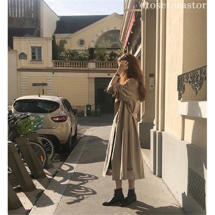 大人の魅力 スプリングコート トレンチコート レディース 秋服 春 ロング Aライン ベルト付き オシャレ 着痩せ アウター 韓国風 通勤 オシャレ 大人の魅力 スプリングコート トレンチコート レディース 秋服 春 ロング Aライン ベルト付き オシャレ 着痩せ アウター 韓国風 通勤 オシャレ