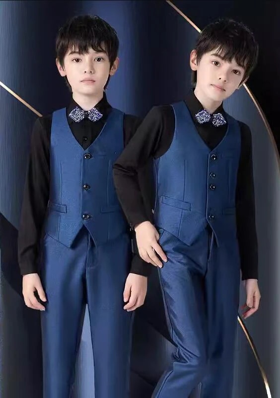 上品 無地 キッズスーツ 子供スーツ 3点&4点&5点セット選択可【 ジャケット+シャツ+ベスト+ズボン+蝶ネクタイ 】七五三 子供服 男の子スーツ 発表会 ピアノ 結婚式 ステージ 110~ 上品 無地 キッズスーツ 子供スーツ 3点&4点&5点セット選択可【 ジャケット+シャツ+ベスト+ズボン+蝶ネクタイ 】七五三 子供服 男の子スーツ 発表会 ピアノ 結婚式 ステージ 110~